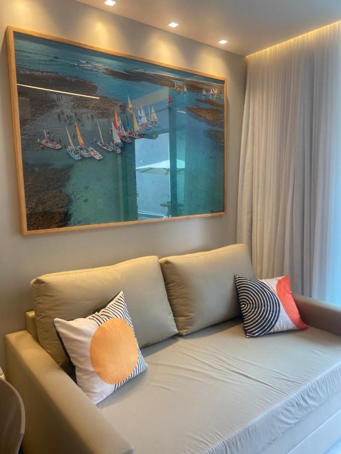Flat Sunny Hall Pe Piscina Privativa Apartamento Pôrto das Galinhas