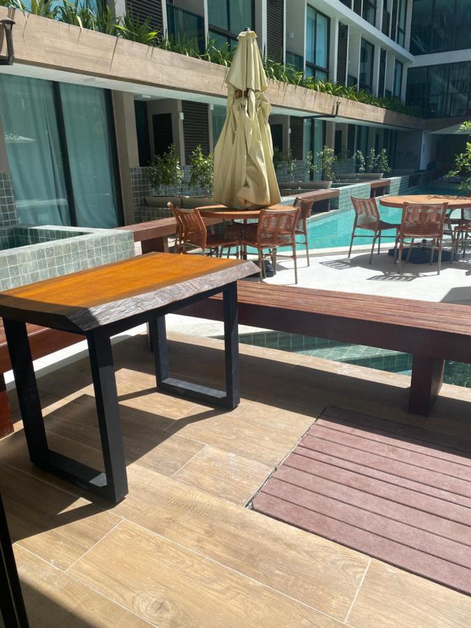 Apartamento Flat Sunny Hall Pe Piscina Privativa